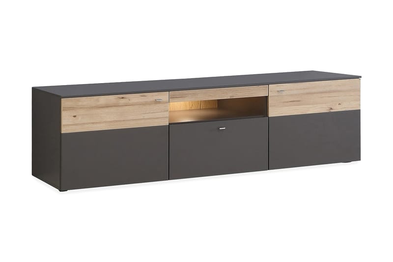 Ameysford TV-Bord 209,8 cm - Grå/Brun - Møbler - TV borde & mediemøbler - TV-borde