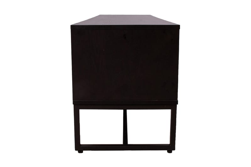 Amsterdam TV niveau 160 cm Eg / Sort - Møbler - TV borde & mediemøbler - TV-borde