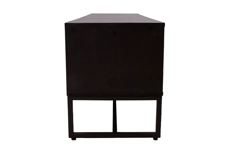 Amsterdam TV niveau 160 cm Eg / Sort - Møbler - TV borde & mediemøbler - TV-borde