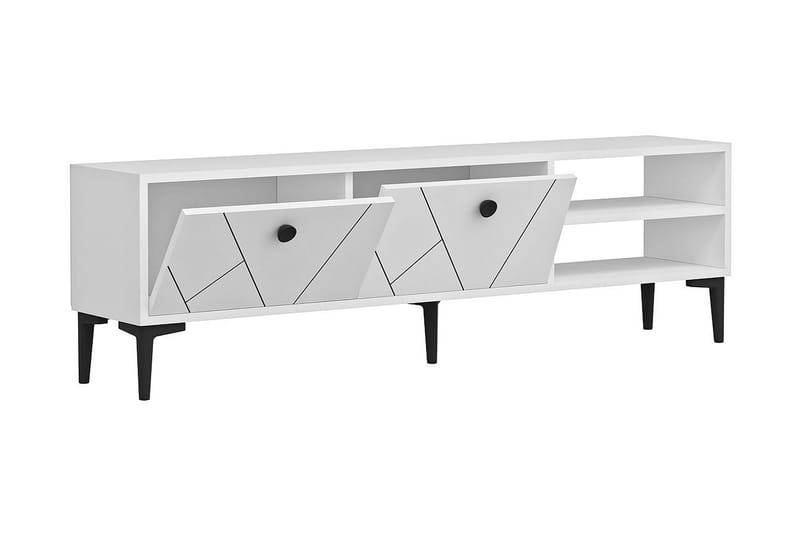 Andalos TV-bord 150 cm - Hvid - Møbler - TV borde & mediemøbler - TV-borde
