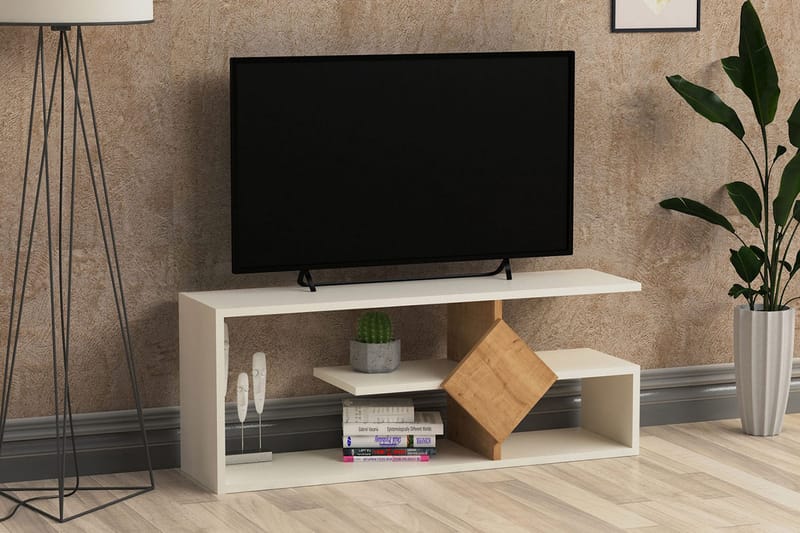 Andifli TV-Bord 101,840 cm - Hvid - TV-borde