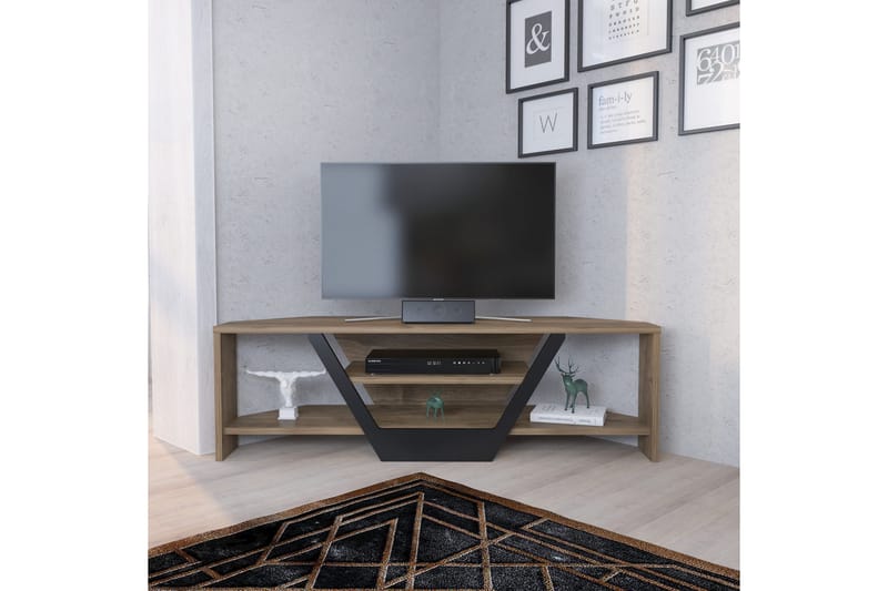 Andifli TV-Bord 120x36,8 cm - Brun - Møbler - TV borde & mediemøbler - TV-borde
