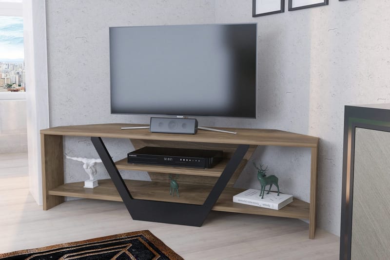 Andifli TV-Bord 120x36,8 cm - Brun - Møbler - TV borde & mediemøbler - TV-borde