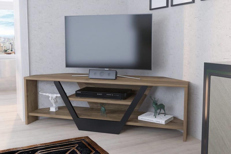 Andifli TV-Bord 120x36,8 cm - Brun - TV-borde