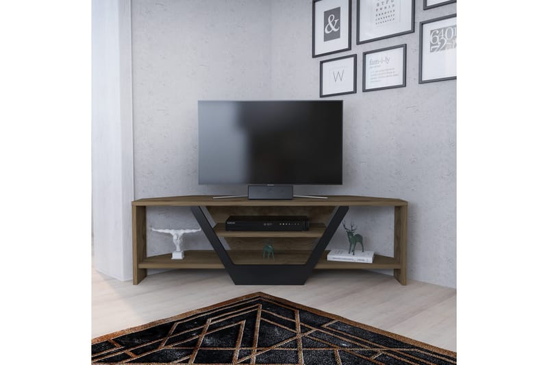Andifli TV-Bord 120x36,8 cm - Brun - TV-borde