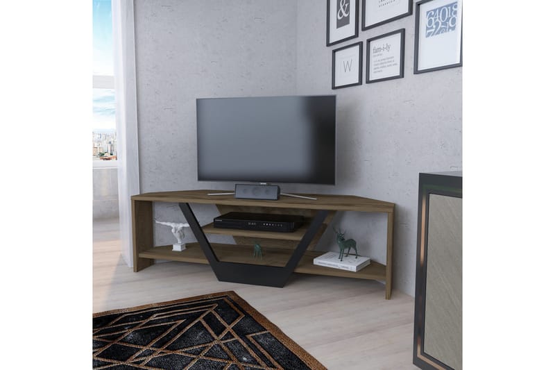 Andifli TV-Bord 120x36,8 cm - Brun - TV-borde