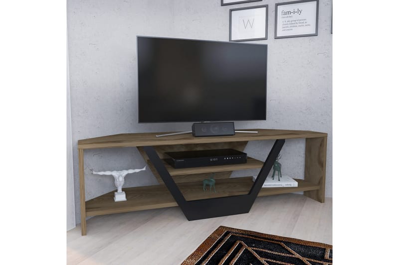 Andifli TV-Bord 120x36,8 cm - Brun - Møbler - TV borde & mediemøbler - TV-borde