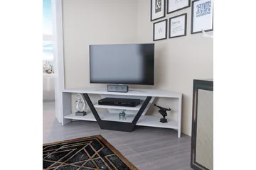 Andifli TV-Bord 120x36,8 cm - Hvid - Møbler - TV borde & mediemøbler - TV-borde