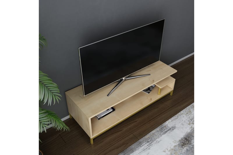 Andifli TV-Bord 120x37,6 cm - Guld - TV-borde