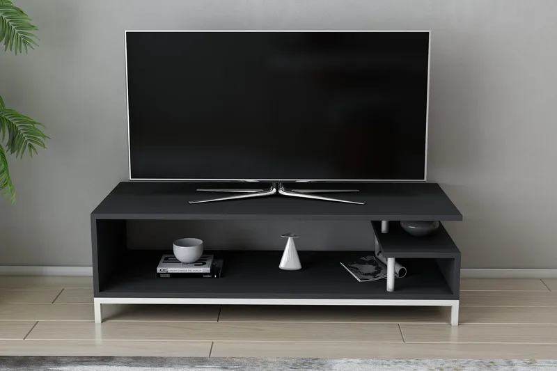 Andifli TV-Bord 120x37,6 cm - Hvid - Møbler - TV borde & mediemøbler - TV-borde