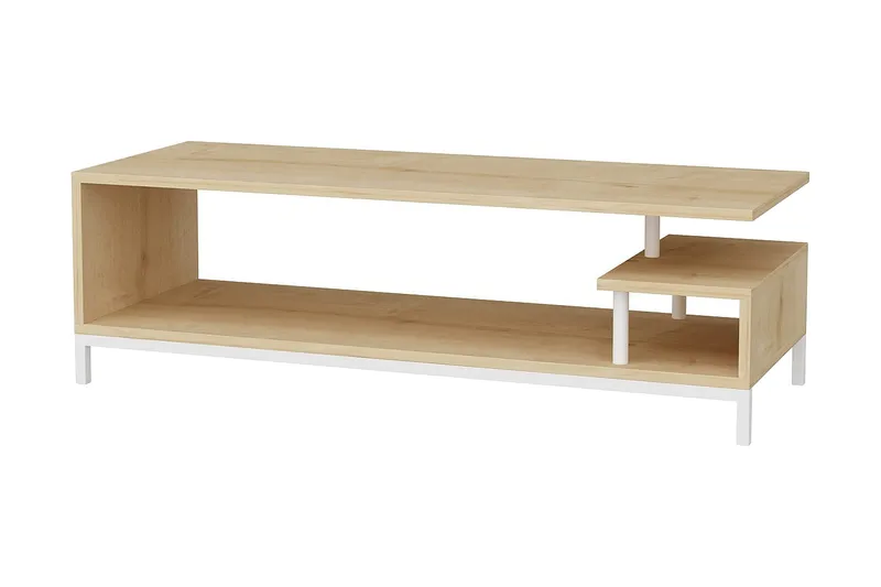 Andifli TV-Bord 120x37,6 cm, Hvid