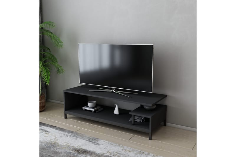 Andifli TV-Bord 120x37,6 cm - Sort - Møbler - TV borde & mediemøbler - TV-borde