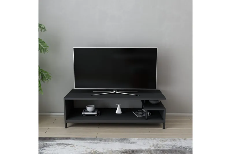 Andifli TV-Bord 120x37,6 cm - Sort - Møbler - TV borde & mediemøbler - TV-borde