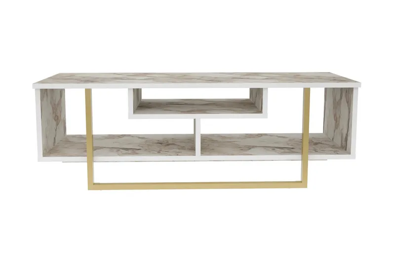 Andifli TV-Bord 120x40,2 cm - Hvid - Møbler - TV borde & mediemøbler - TV-borde