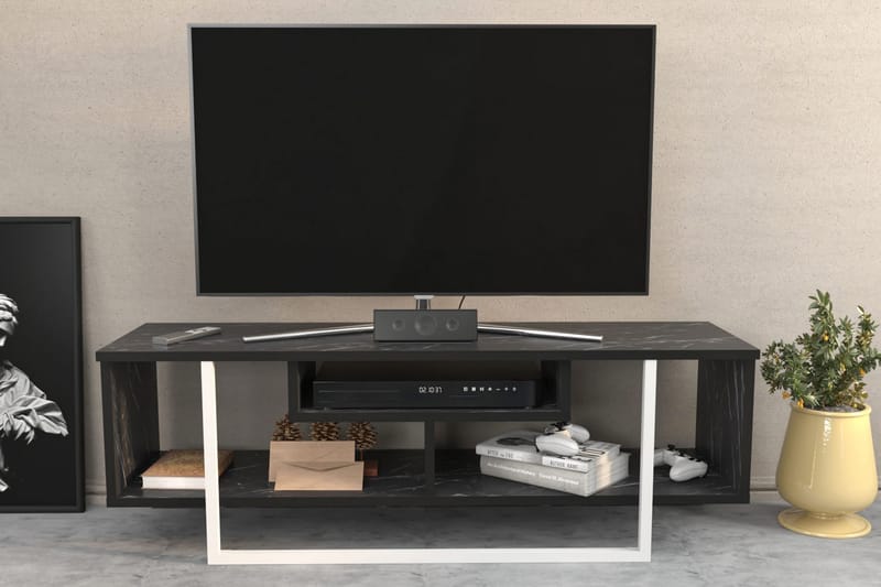 Andifli TV-Bord 120x40,2 cm - Sort - Møbler - TV borde & mediemøbler - TV-borde