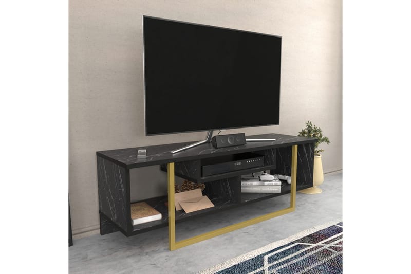 Andifli TV-Bord 120x40,2 cm - Sort - Møbler - TV borde & mediemøbler - TV-borde