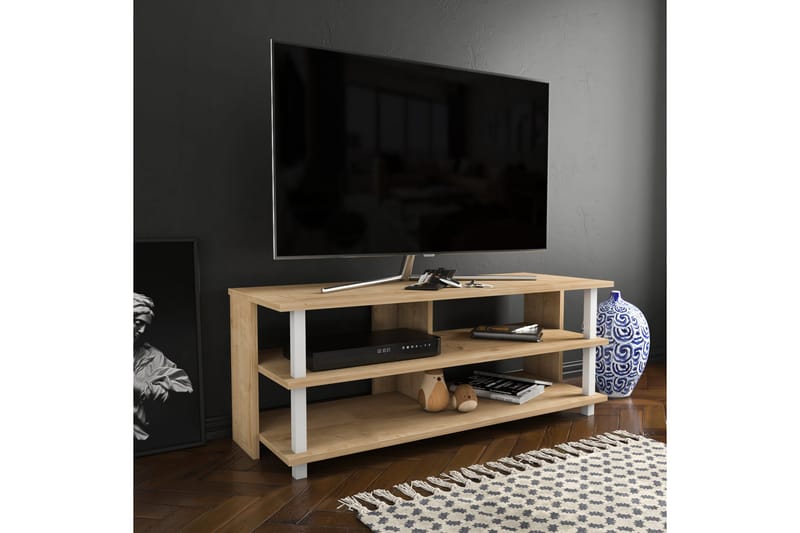 Andifli TV-Bord 120x47,4 cm - Hvid - TV-borde