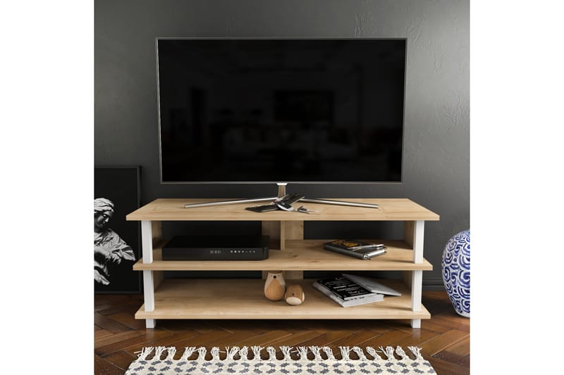 Andifli TV-Bord 120x47,4 cm - Hvid - Møbler - TV borde & mediemøbler - TV-borde
