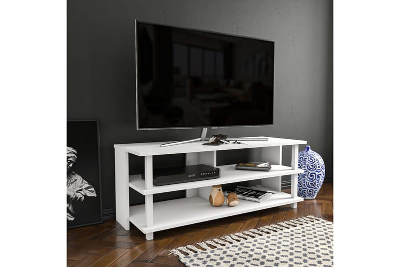 Andifli TV-Bord 120x47,4 cm - Hvid - TV-borde