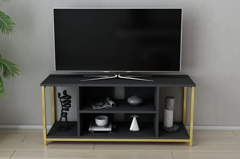 Andifli TV-Bord 120x50,8 cm - Antracit - Møbler - TV borde & mediemøbler - TV-borde