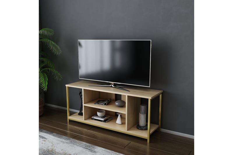 Andifli TV-Bord 120x50,8 cm - Guld - Møbler - TV borde & mediemøbler - TV-borde