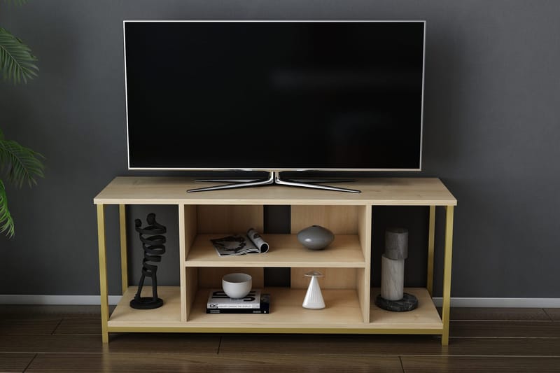 Andifli TV-Bord 120x50,8 cm - Guld - Møbler - TV borde & mediemøbler - TV-borde