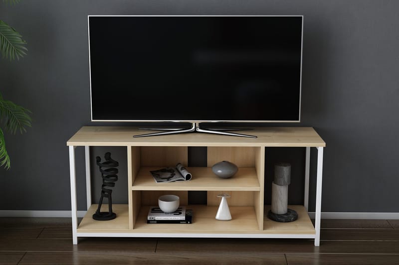 Andifli TV-Bord 120x50,8 cm - Hvid - Møbler - TV borde & mediemøbler - TV-borde