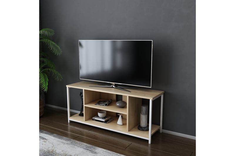 Andifli TV-Bord 120x50,8 cm - Hvid - Møbler - TV borde & mediemøbler - TV-borde