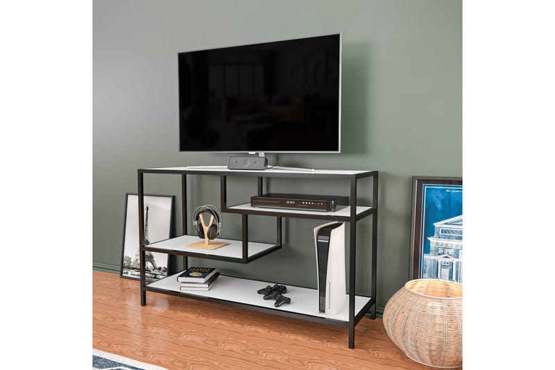 Andifli TV-Bord 120x75 cm - Sort - Møbler - TV borde & mediemøbler - TV-borde