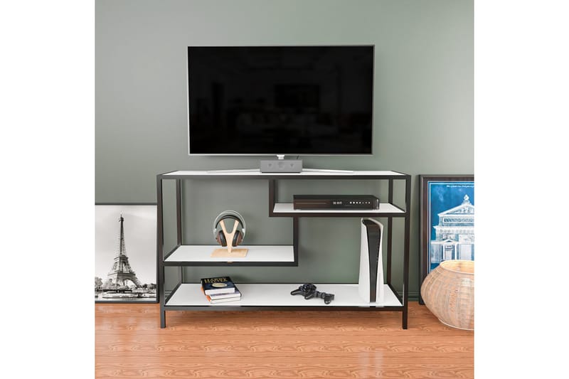 Andifli TV-Bord 120x75 cm - Sort - Møbler - TV borde & mediemøbler - TV-borde