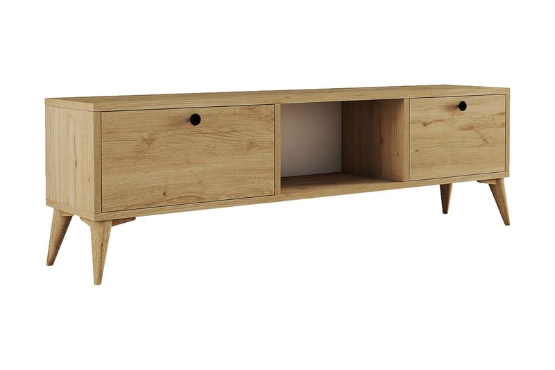 Andifli TV-Bord 138x42,6 cm - Brun - Møbler - TV borde & mediemøbler - TV-borde