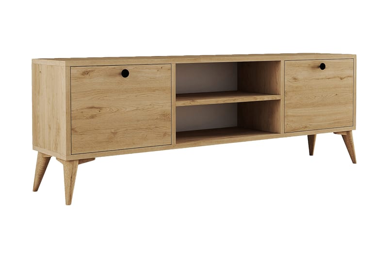 Andifli TV-Bord 138x42,6 cm - Brun - Møbler - TV borde & mediemøbler - TV-borde