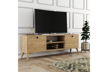 Andifli TV-Bord 138x42,6 cm - Brun - Møbler - TV borde & mediemøbler - TV-borde