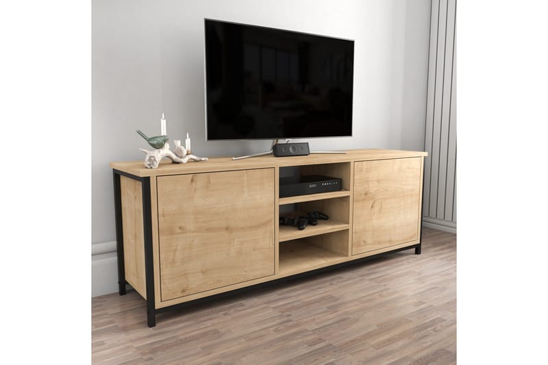 Andifli TV-Bord 140x50,8 cm - Brun - Møbler - TV borde & mediemøbler - TV-borde