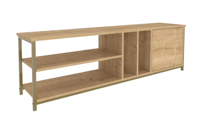Andifli TV-Bord 140x50,8 cm, Guld
