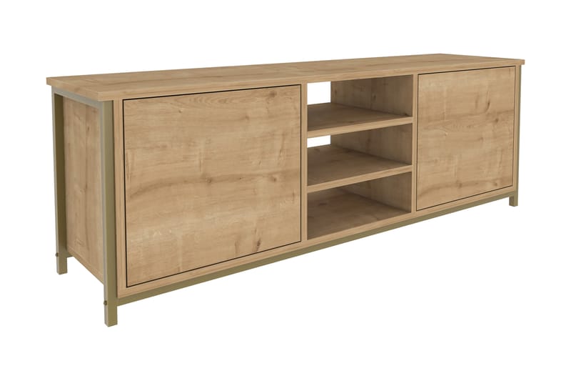 Andifli TV-Bord 140x50,8 cm - Guld - Møbler - TV borde & mediemøbler - TV-borde