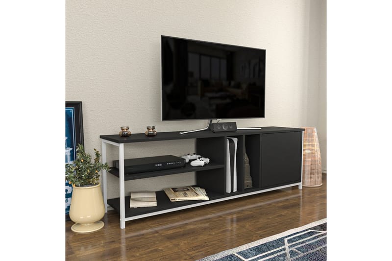 Andifli TV-Bord 140x50,8 cm - Hvid - TV-borde