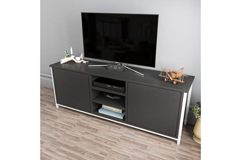 Andifli TV-Bord 140x50,8 cm - Hvid - TV-borde