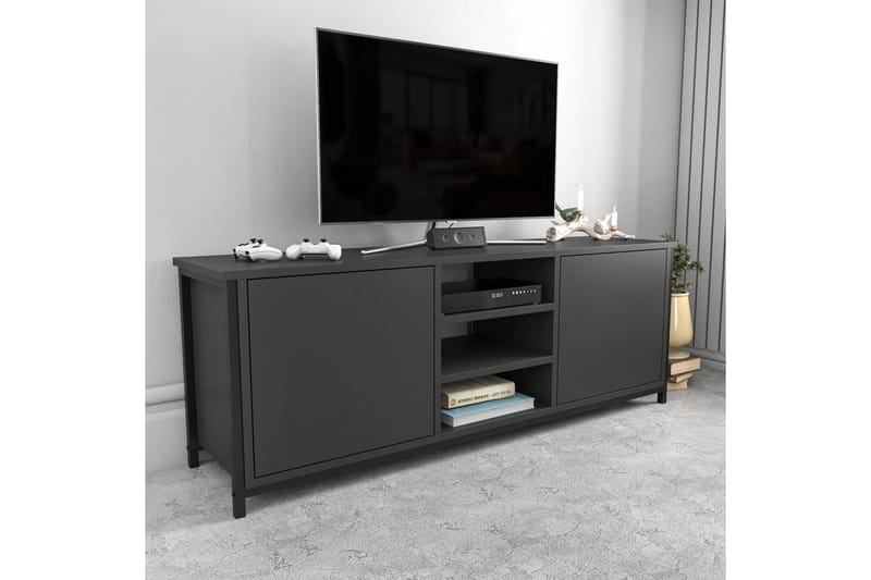 Andifli TV-Bord 140x50,8 cm - Sort - TV-borde
