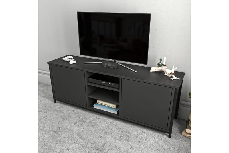 Andifli TV-Bord 140x50,8 cm - Sort - TV-borde