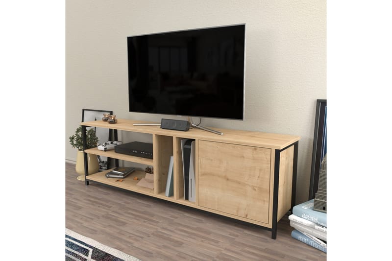 Andifli TV-Bord 140x50,8 cm - Sort - TV-borde