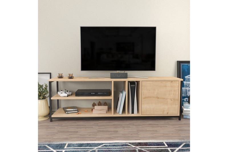 Andifli TV-Bord 140x50,8 cm - Sort - TV-borde