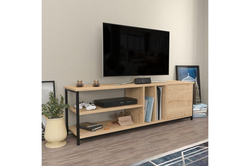 Andifli TV-Bord 140x50,8 cm - Sort - TV-borde