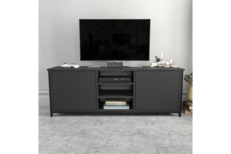 Andifli TV-Bord 140x50,8 cm - Sort - Møbler - TV borde & mediemøbler - TV-borde