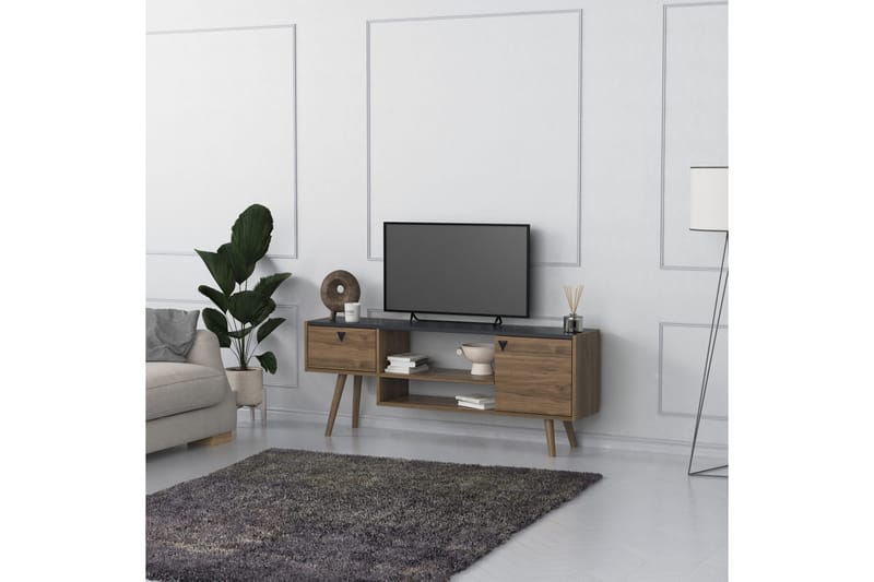 Andifli TV-Bord 140x55 cm - Antracit - TV-borde