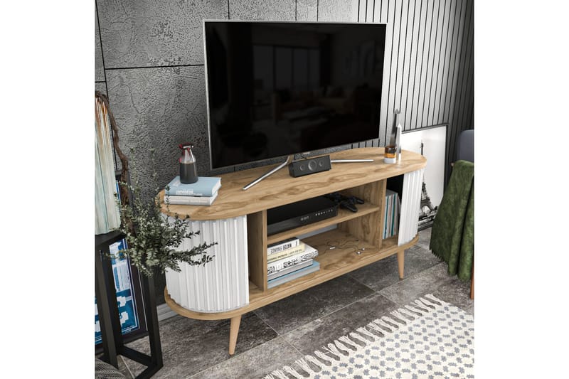 Andifli TV-Bord 140x64 cm - Brun - TV-borde