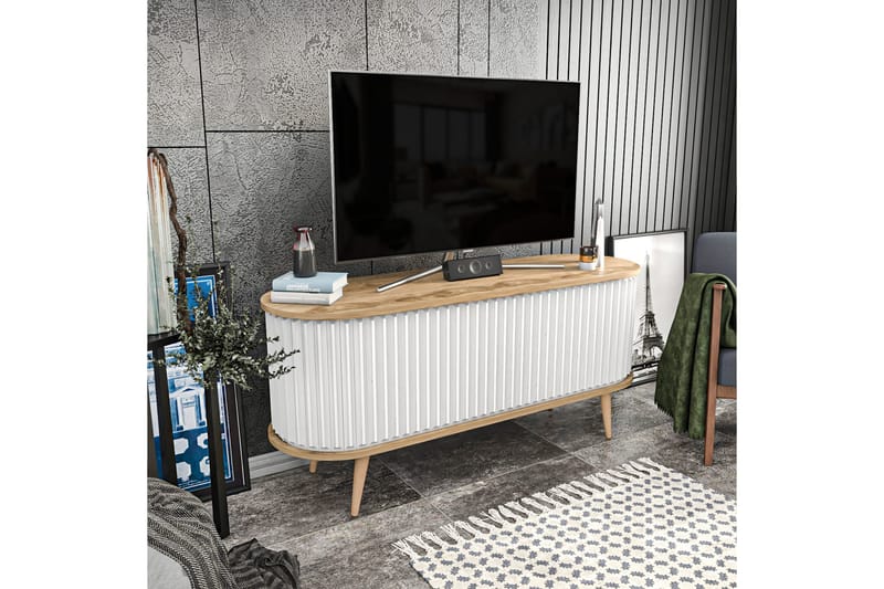 Andifli TV-Bord 140x64 cm - Brun - Møbler - TV borde & mediemøbler - TV-borde