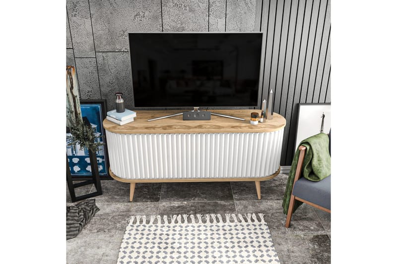 Andifli TV-Bord 140x64 cm - Brun - Møbler - TV borde & mediemøbler - TV-borde