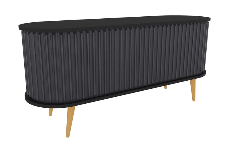 Andifli TV-Bord 140x64 cm - Sort - Møbler - TV borde & mediemøbler - TV-borde