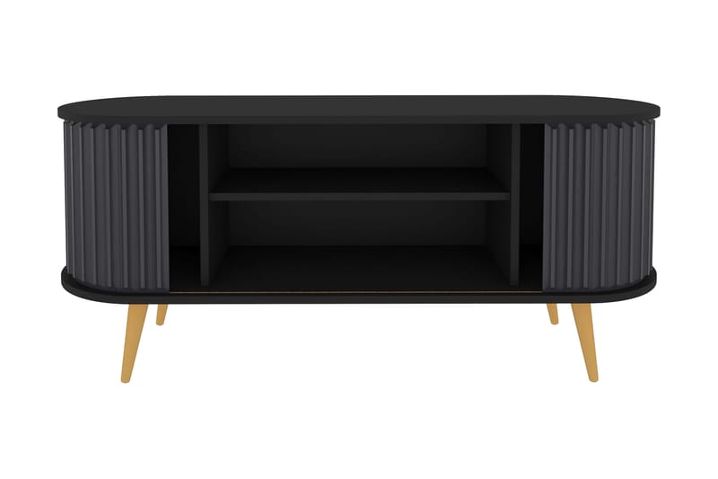 Andifli TV-Bord 140x64 cm - Sort - Møbler - TV borde & mediemøbler - TV-borde